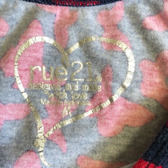 Rue 21 Butterfly π¦ Tank Top - Picture 2 of 5